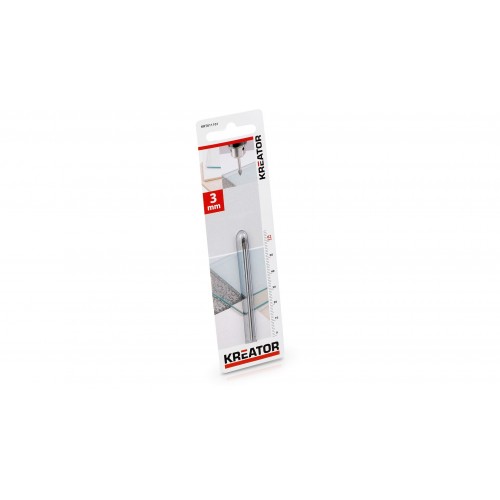 KRT011101 Baldosas - taladros para vidrio Ø 3x62mm