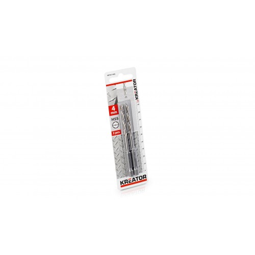 KRT011305 Brocas-metal hss hex Ø 4x96mm - 2 pcs