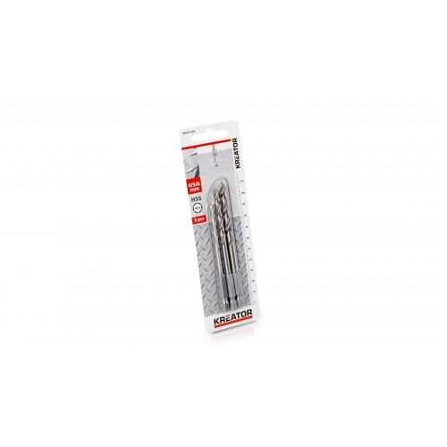 KRT011308 Brocas-metal hss hex Ø 4-5-6mm 3pcs