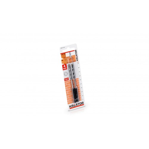 KRT011401 Taladro de albañilería Ø 4x95mm 2pcs