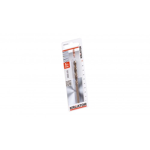 KRT011513 Brocas cobalto HSS metal Ø 5,5x93mm