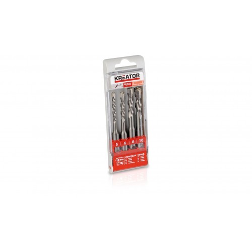 KRT012601 Brocas sds  5-6-8-10x110mm 4pcs