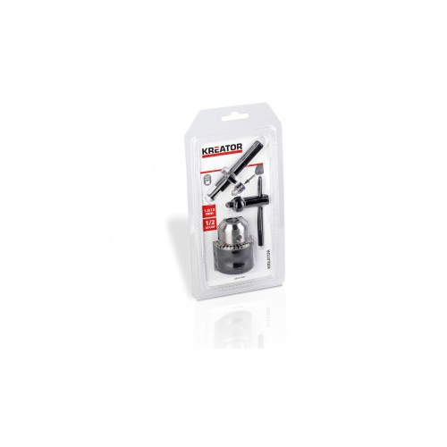 KRT014004 Mandril con llave y adaptador SDS Ø 1,5-13mm