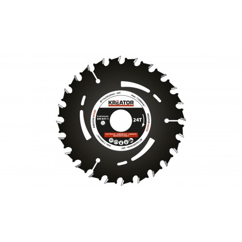 KRT020305 Hoja de sierra circular Ø 115x20x2,0mm 24T