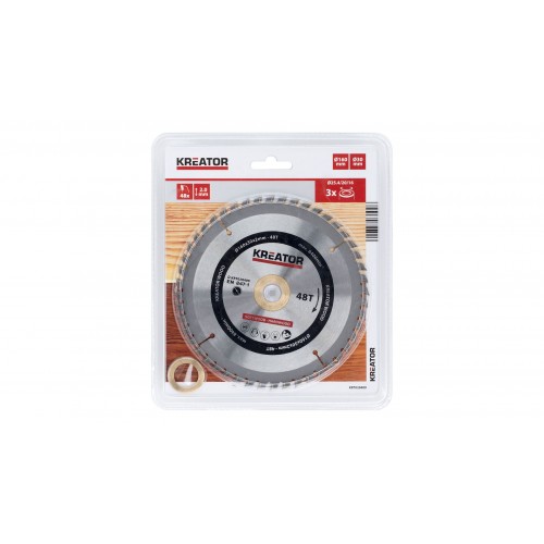 KRT020409 Hoja de sierra circular Ø 160x30x2,0mm 48T