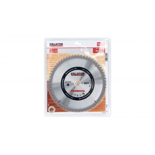 KRT020428 Hoja de sierra circular Ø 254x30x3,0mm 60T