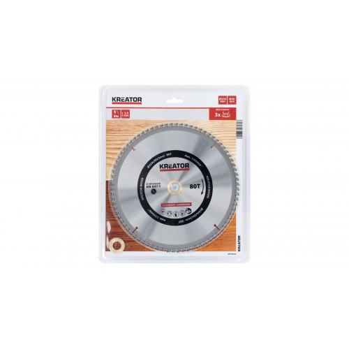 KRT020429 Hoja de sierra circular Ø 254x30x3,0mm 80T