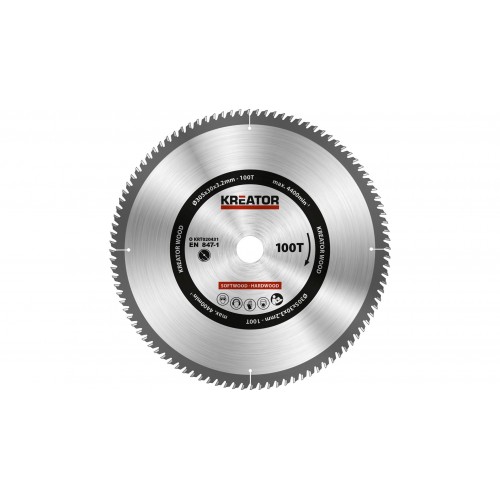 KRT020431 Hoja de sierra circular Ø 305x30x3,2mm 100T
