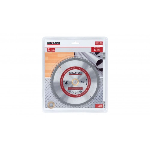 KRT020504 Hoja de sierra circular Ø 210x30x2,2mm 60T