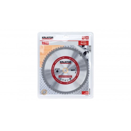 KRT020505 Hoja de sierra circular Ø 254x30x3,0mm 60T
