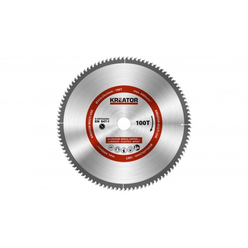 KRT020506 Hoja de sierra circular Ø 305x30x3,0mm 100T