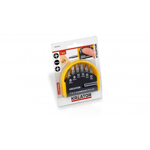 KRT064100 Juego de brocas S2 PZ/FL/PH 7pcs