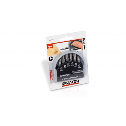 KRT064200 Puntas de destornillador CR-V PH 7pcs