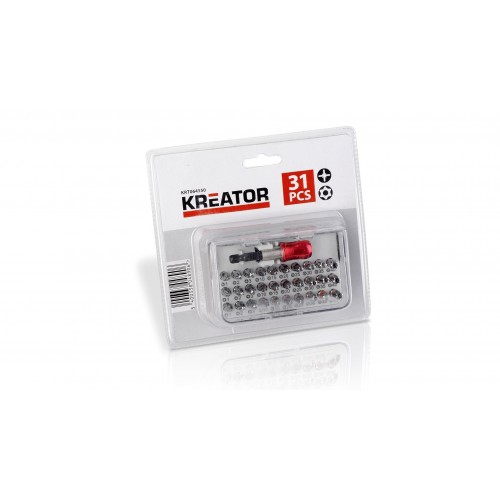 KRT064550 Puntas de destornillador CR-V PZ/TX 31pzs