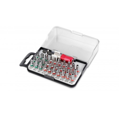 KRT064550 Puntas de destornillador CR-V PZ/TX 31pzs