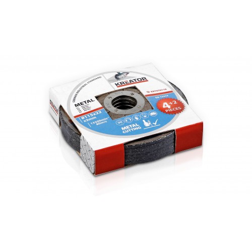 KRT070110 Disco de corte de metal Ø 115 3,2mm 6pcs