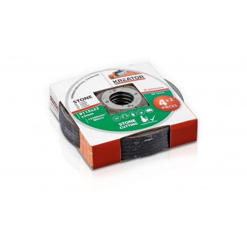 KRT070210 Disco de corte piedra Ø 115 3,2mm 6pcs
