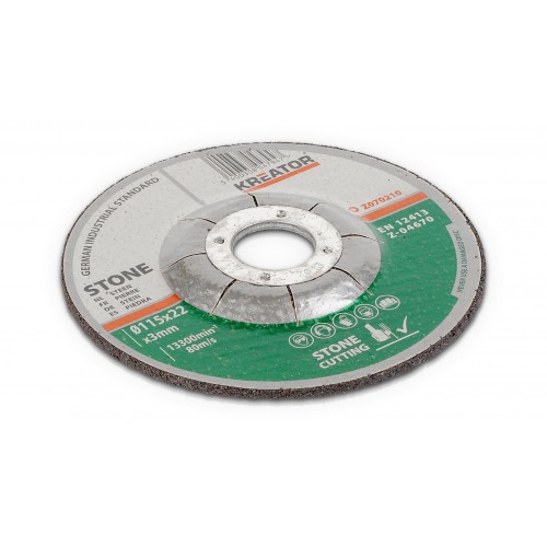 KRT070210 Disco de corte piedra Ø 115 3,2mm 6pcs