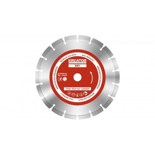 KRT080102 Disco de diamante eco Ø 230mm 3pz
