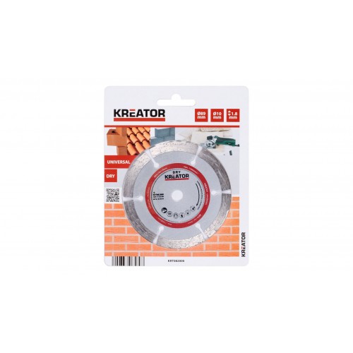 KRT082000 Disco de diamante Ø89mm