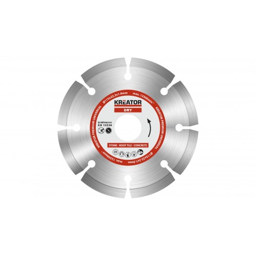 KRT082101 Disco de diamante Ø 115mm