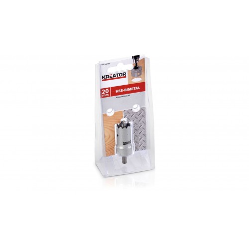 KRT100102 Sierra de perforación Ø20mm metal/madera