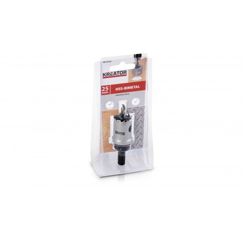 KRT100104 Sierra de perforación Ø25mm metal/madera