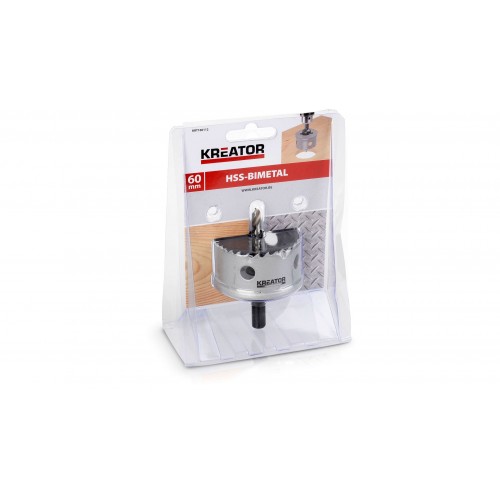 KRT100112 Sierra de perforación Ø60mm metal/madera