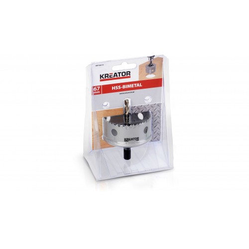 KRT100114 Sierra de perforación Ø67mm metal/madera