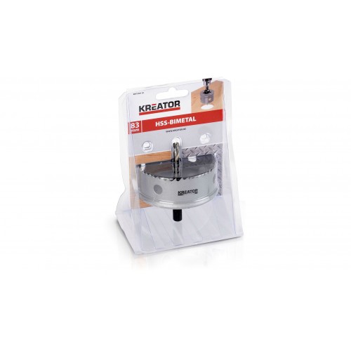 KRT100118 Sierra de perforación Ø83mm metal/madera