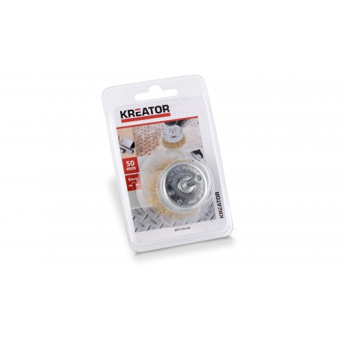 KRT150104 Cepillo abrasivo Ø 50mm cobrizo