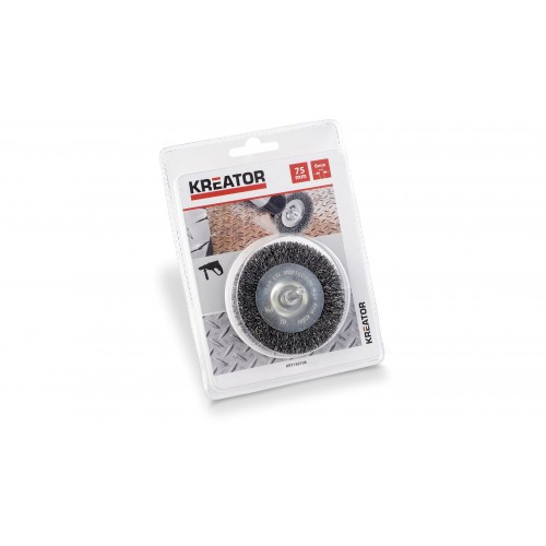 KRT150108 Cepillo de disco Ø 75mm de acero