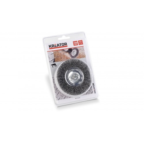KRT150109 Cepillo de disco Ø 100mm de acero