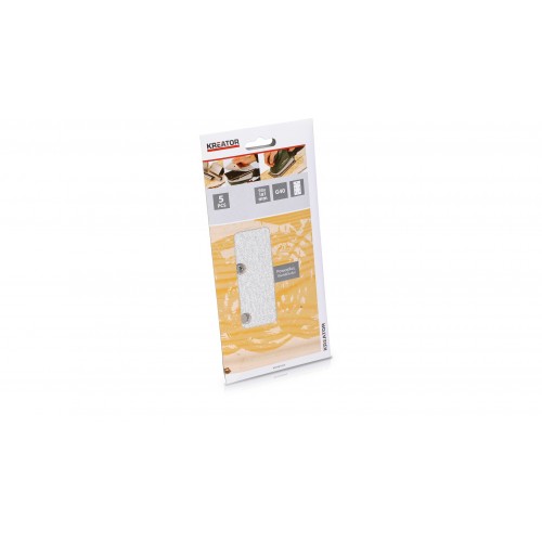KRT201553 Papel de lija rectangular 93x187mm g40 5pcs