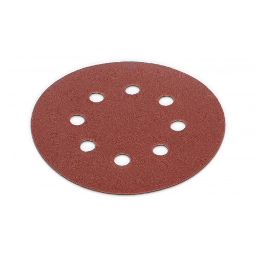 KRT230507 Papel de lija circular Ø 125mm g120 - 5 pza.