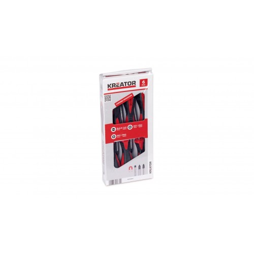 KRT400001 Destornillador set SL/PH/PZ 6pcs