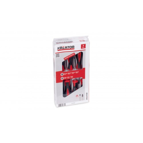 KRT400002 Destornillador set SL/PH 7pcs