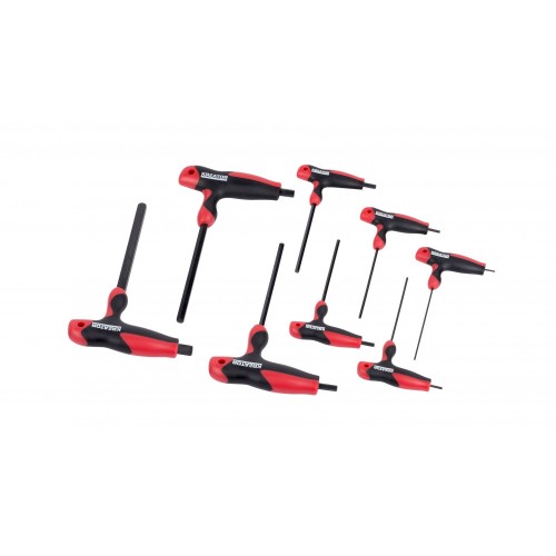 KRT410007 Hex key llave hexagonal t-hand 8pcs