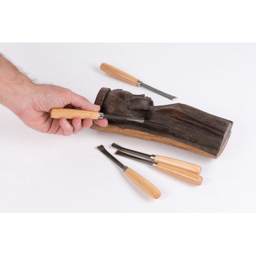 KRT452003 Pequeño cincel de madera set 6pcs 6pcs