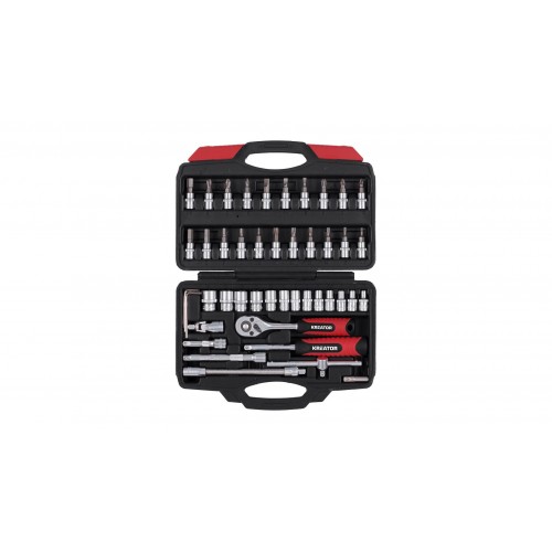 KRT500117 Conjunto de llaves de vaso 1/4" 46pcs