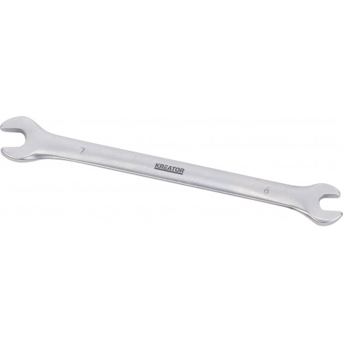 KRT501001 Llave plana doble 120mm, 6x7mm dbl abierto