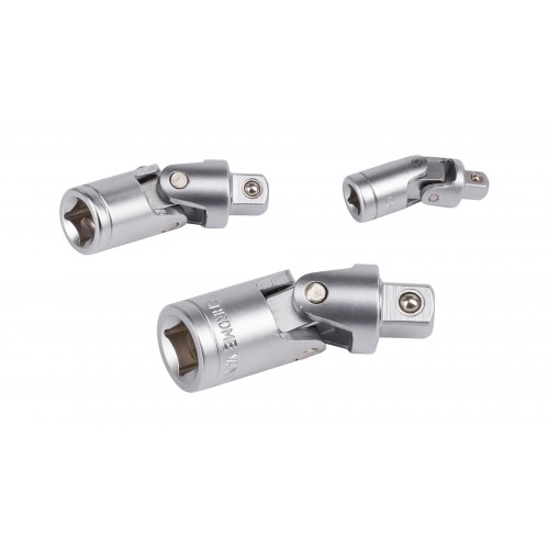 KRT502100 Articulación cardan 1/4" 3/8" 1/2" 3pcs