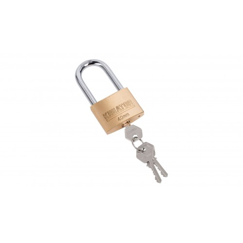 KRT557007 Candado arco largo 40mm
