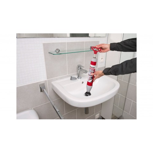 KRT563005 Desatascador bomba de vacío Ø 68mm-Ø 160mm