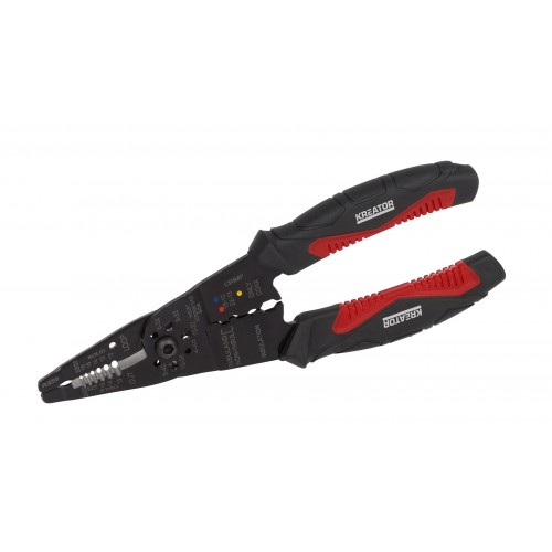 KRT615111 Alicate pelacables 200m, 8" 2-in-1 crimpadora