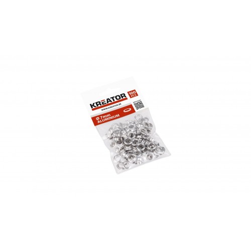 KRT616106 Ojal Ø 7mm aluminio - 100 uds.