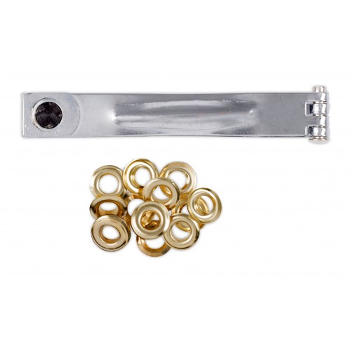 KRT616107 Herramientas para ojales 10mm + 10pcs