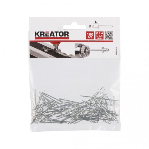 KRT618101 Remaches 2,4x6,4mm 100pcs