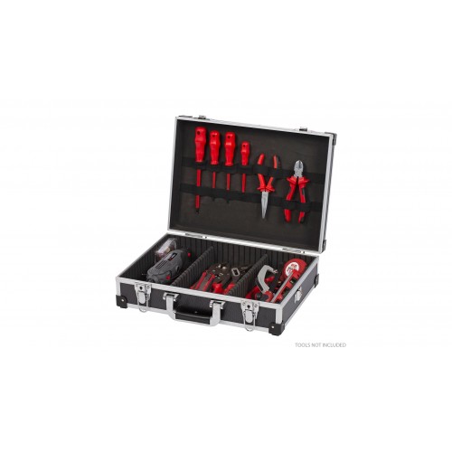 KRT640101B Maleta de aluminio 420x125x300mm negro
