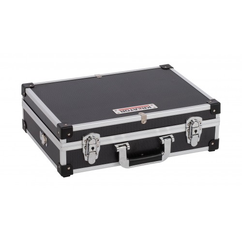 KRT640101B Maleta de aluminio 420x125x300mm negro